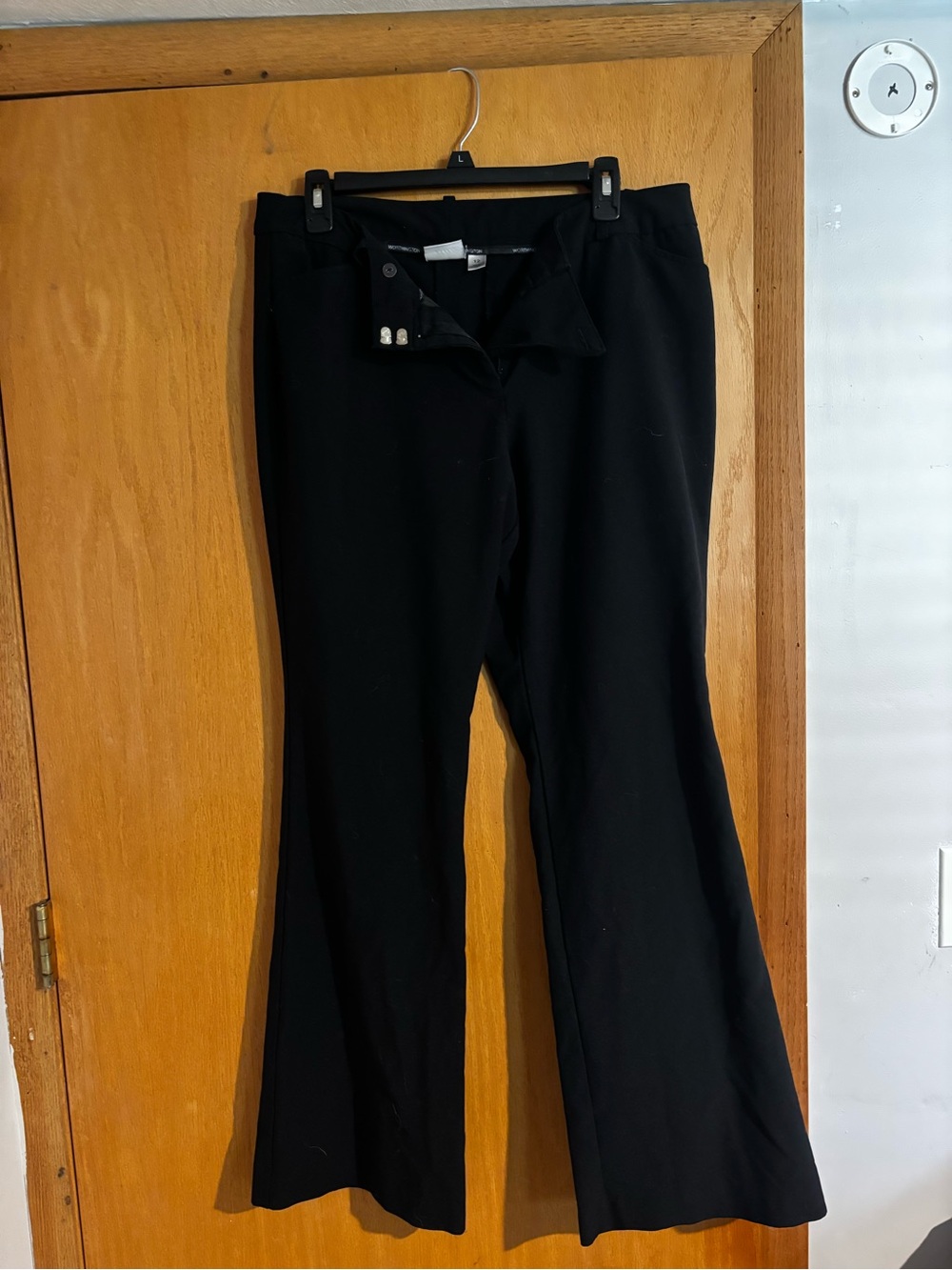 Worthington Black Flare Dress Trousers